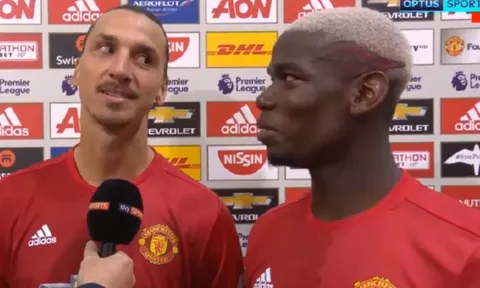 Ibra & Pogba 'song kiếm hợp bích' tại M.U