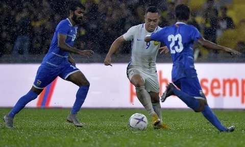 Malaysia thắng to Maldives, dọa tuyển Việt Nam trước AFF Cup 2018
