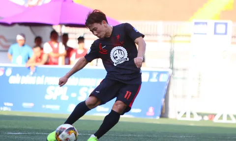 Minh Vương tái hiện siêu phẩm vào lưới U23 Hàn Quốc tại giải SPL-S1