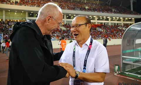 Thầy Park kính trọng HLV Sven-Goran Eriksson như thế nào trên sân Mỹ Đình?