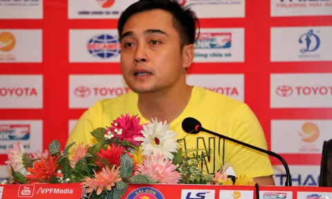 HLV Đức Thắng: "HAGL tận dụng tốt cơ hội hơn Sài Gòn FC"