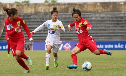 Giải VĐQG nữ 2017: “Hủy diệt” đàn em 6-0, Hà Nội I thể hiện tham vọng vô địch