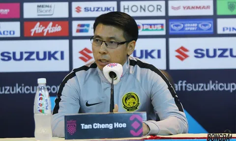 HLV Tan Cheng Hoe: “Chúng tôi muốn chơi tấn công trước ĐT Việt Nam”