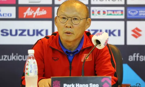 HLV Park Hang-seo: “Chúng tôi muốn nâng Cúp tại Mỹ Đình”