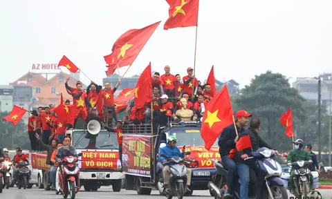 Trực tiếp sân Mỹ Đình: "Biển người" đổ về Mỹ Đình chờ nâng Cup cùng ĐT Việt Nam