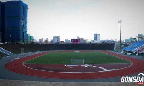 Ngắm sân Olympic trước trận ĐT Việt Nam - Campuchia