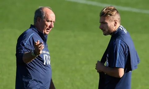 Immobile căng thẳng nghe Ventura chỉ đạo