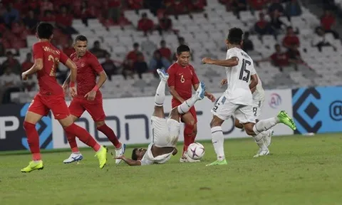 CĐV Indonesia phẫn nộ vì đội nhà thắng chật vật Timor Leste