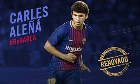 'Iniesta mới' chính thức gia hạn hợp đồng với Barcelona