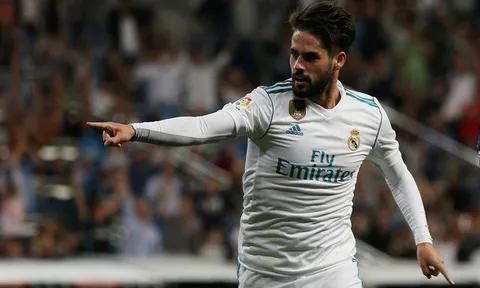 Isco chơi tuyệt hay trận gặp Espanyol