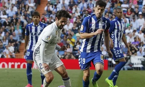 Isco thể hiện ra sao trận gặp Alaves?