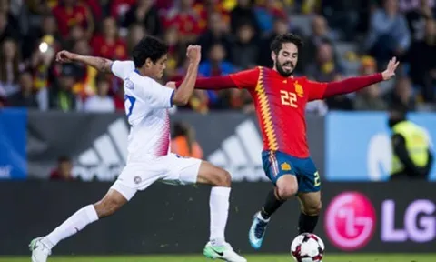 Isco thể hiện ra sao vs Costa Rica?