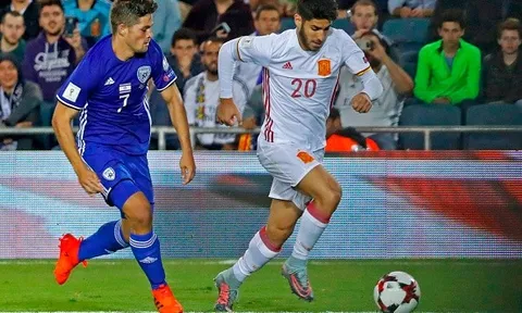 Israel 0-1 Tây Ban Nha: 'Nhạc trưởng' Asensio