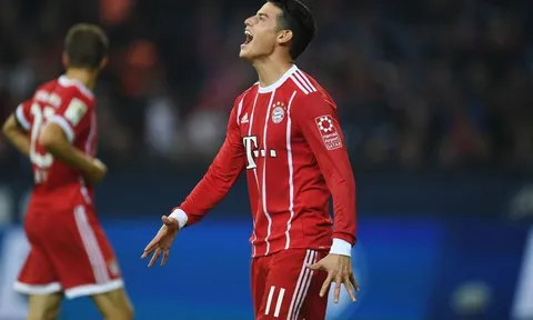 James đã không còn chỗ đứng tại Bayern