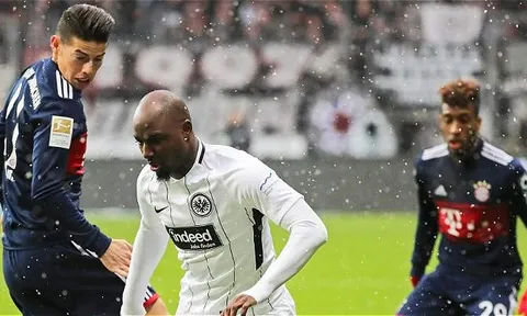 James Rodriguez thể hiện ra sao trước Frankfurt?