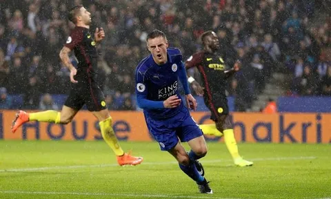 Jamie Vardy từng trừng phạt Man City như thế nào?