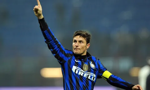 Javier Zanetti: Xứng danh đội trưởng lừng danh của Inter Milan