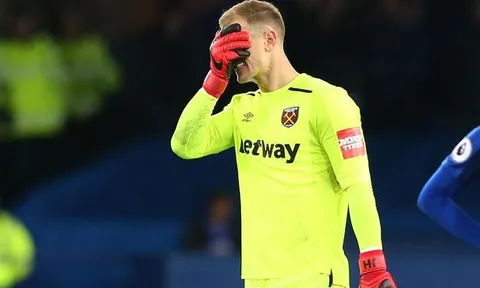 Joe Hart có khả năng mất vị trí trên đội tuyển Anh