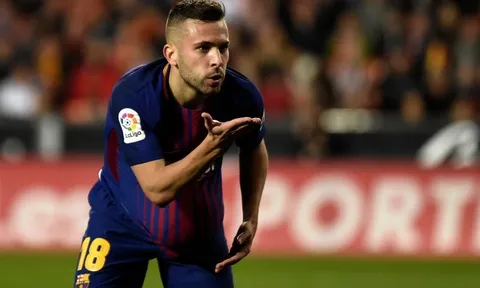Jordi Alba thể hiện ra sao vs Valencia?