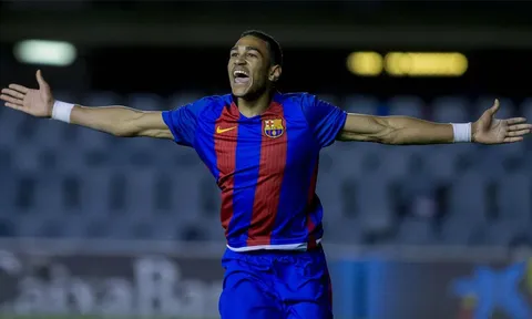 Jordi Mboula: Tân binh Monaco khi còn ở đội trẻ Barca