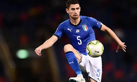 Jorginho có thể 'báo hại' Chelsea với lời vạ miệng sau trận hòa của Ý