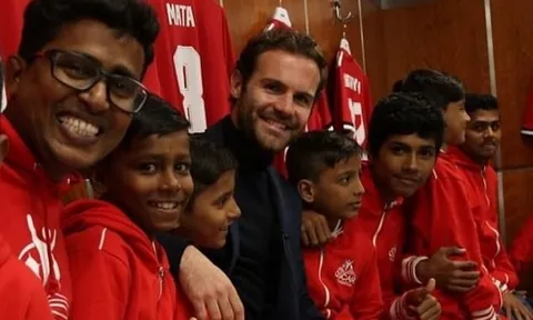 Juan Mata tích cực làm từ thiện trước trận đại chiến