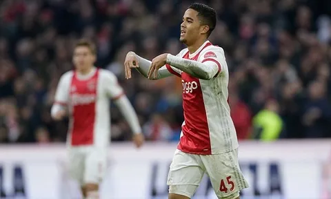Con trai huyền thoại Kluivert ghi hat-trick ấn tượng