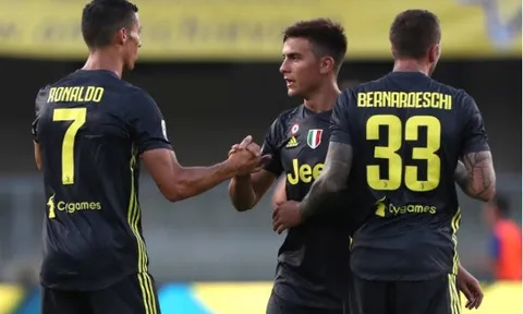 Juventus ngược dòng nghẹt thở trong ngày Ronaldo ra mắt kém duyên