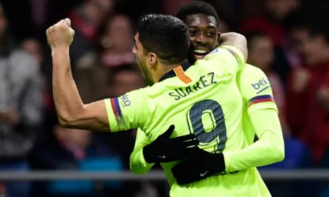 'Kẻ phản loạn' thành người hùng, Barca nghẹt thở thoát thua trước Atletico