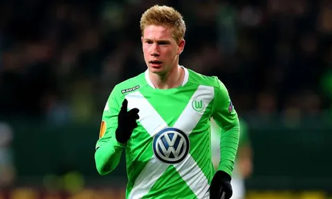 Kevin De Bruyne khi còn tung hoành tại Wolfsburg