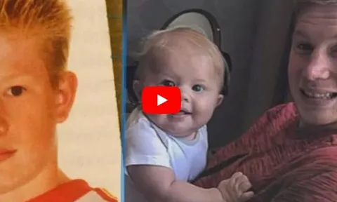Kevin de Bruyne thay đổi như thế nào từ 1 đến 26 tuổi?