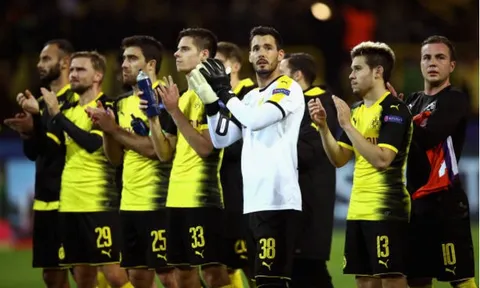 Khả năng bị loại cao, Dortmund nắm tay xin lỗi NHM