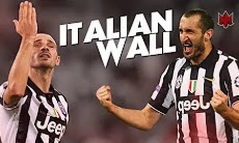Khi Chiellini và Bonucci lại sát cánh bên nhau