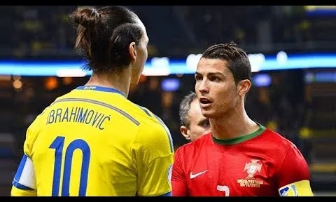 Khi Cristiano Ronaldo và Zlatan Ibrahimovic cùng tạo nên lịch sử