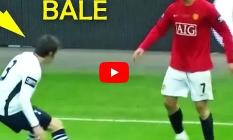 Khi Gareth Bale đụng độ với Cristiano Ronaldo lần đầu