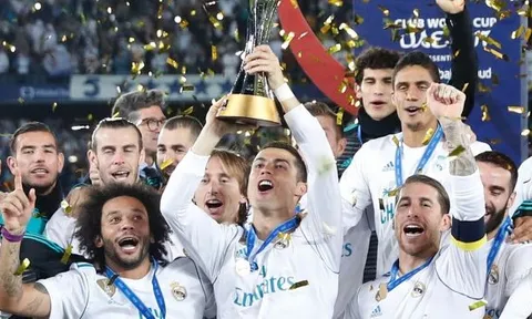 Khoảnh khắc Real Madrid đăng quang FIFA Club World Cup