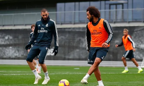 Không lên tuyển, Marcelo và Benzema "vờn nhau" tại Madrid