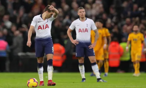 Không sút nổi một quả trong hiệp hai, Tottenham thua sốc tại Wembley