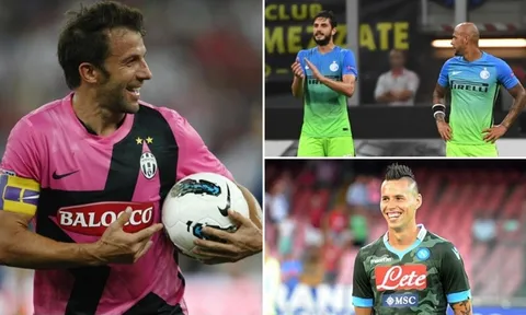 Kinh hoàng với những mẫu áo đấu thảm họa tại Serie A