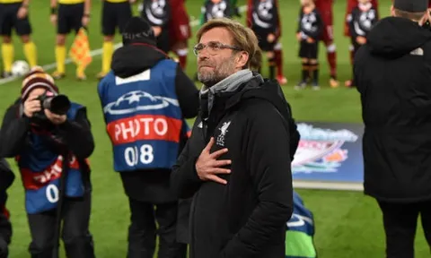 Klopp suýt khóc khi Liverpool hủy diệt Spartak Moscow