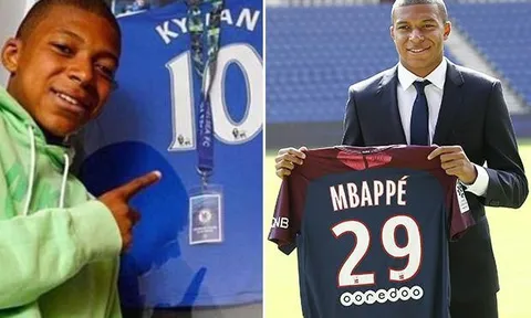 Chelsea từng từ chối mua Mbappe vì lười
