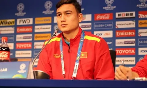 Đặng Văn Lâm : "ĐT Việt Nam đã có sự chuẩn bị tốt nhất"