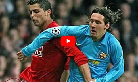 Lần đụng độ đầu tiên của Cristiano Ronaldo và Lionel Messi