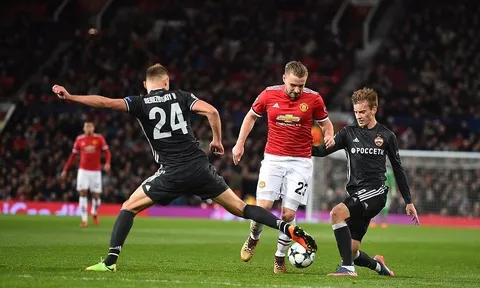 Lần trở lại ấn tượng của Luke Shaw vs CSKA Moscow