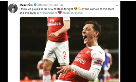 Lập siêu phẩm kiến tạo, phá kỷ lục, Ozil nói gì?