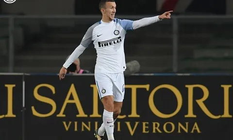 Lập siêu phẩm, Perisic giúp Inter thoát hiểm ở Verona