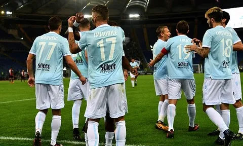 Lazio 3-0 Cagliari: Bám sát ngôi đầu