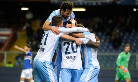 Lazio đang trải qua khởi đầu tốt nhất lịch sử tại Serie A