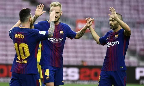 Leo Messi rực sáng giúp Barca thắng trận thứ 9 liên tiếp