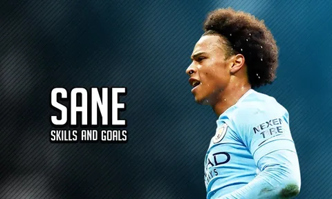 Leroy Sane ngày càng hoàn thiện ở Man City